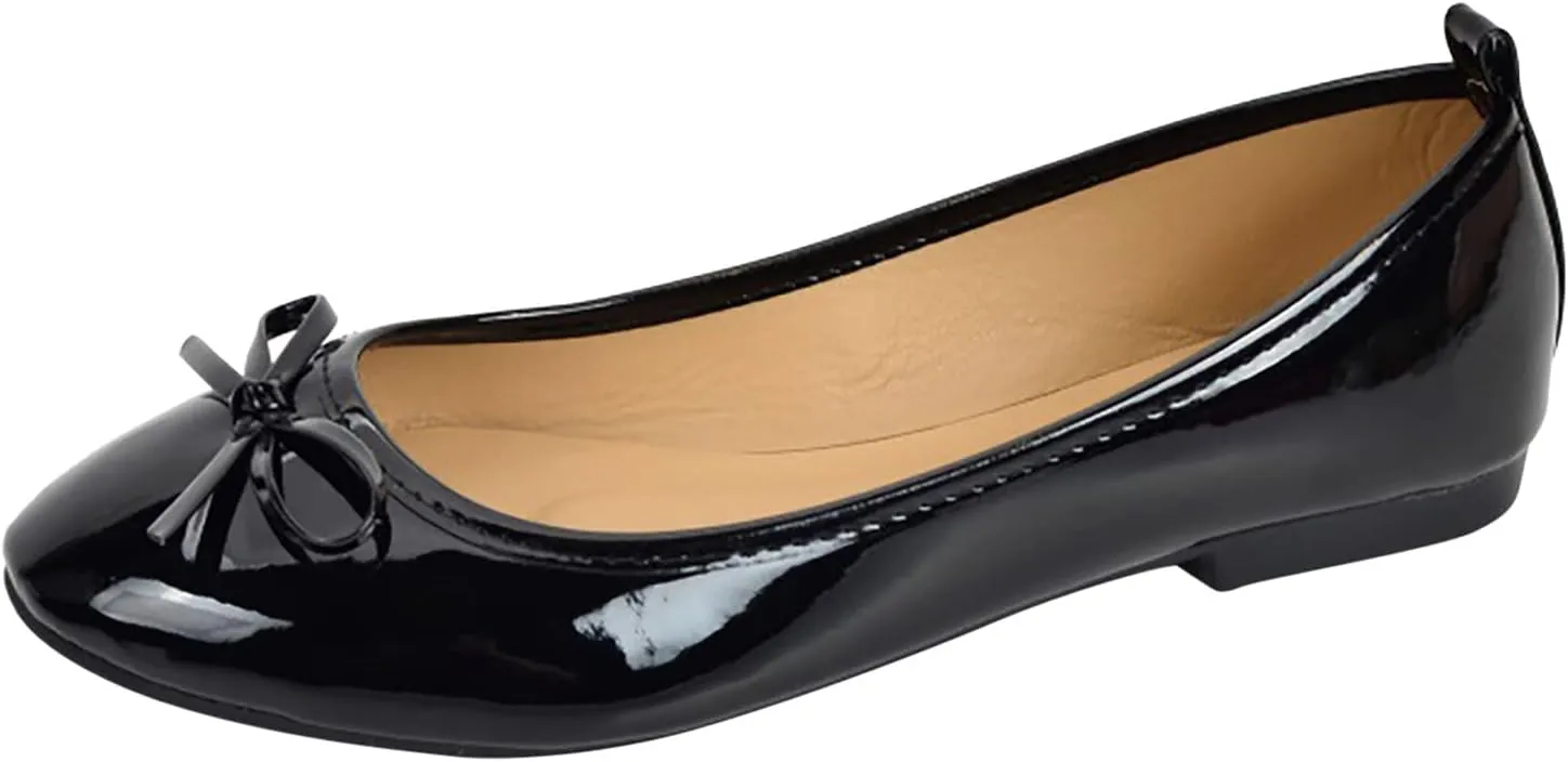 Barefoot Shoes Women Slip on Loafers for Women Round Toe Flats ComfortableKeep Warm Flat Bottom Christmas Running Shoes Women Work Shoes for Men