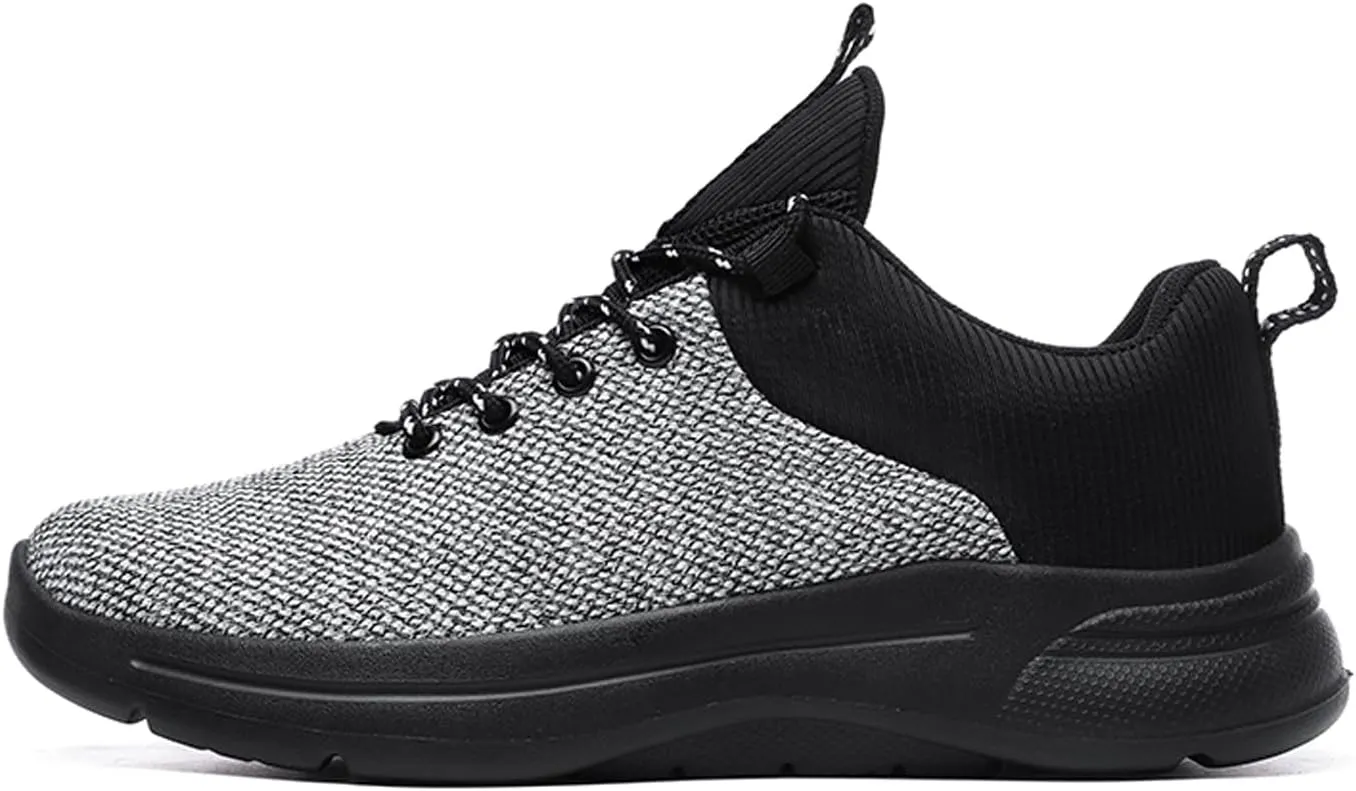 Casual Sneakers Mens Running Shoes Walking Shoes Lightweight Breathable Thick Bottom Slip Resistant Large Popular Casual School Commute Daily Wear