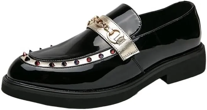 Classic Men's Genuine Leather Loafers, Comfortable Slip-On Dress Shoes with Platform, Casual Driving Moccasins for Business and Everyday Fashion