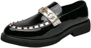 Classic Men's Genuine Leather Loafers, Comfortable Slip-On Dress Shoes with Platform, Casual Driving Moccasins for Business and Everyday Fashion