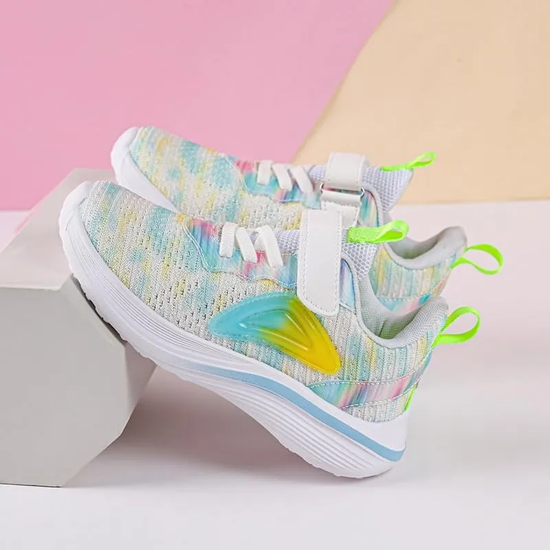 DHOVOR Girls Running Shoes Athletic Fashion Sneakers Lightweight Tennis Walking Basketball Shoes for Girls(Little Kid/Big Kid)