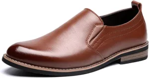 Dress Shoes for Men Genuine Leather Men's Casual Summer Loafers Breathable Soft Driving Shoes