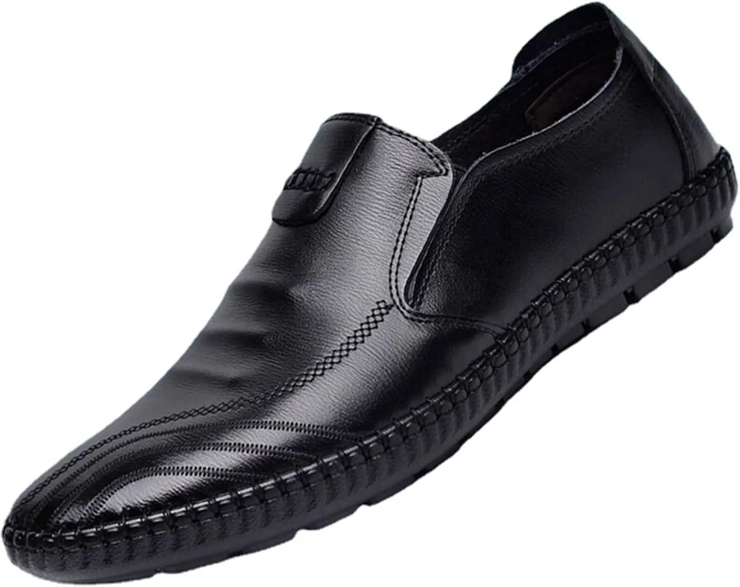 Dress Shoes for Men Men's Casual Slip-On Loafers Comfortable Driving Moccasins for Formal and Everyday Wear