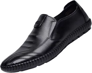 Dress Shoes for Men Men's Casual Slip-On Loafers Comfortable Driving Moccasins for Formal and Everyday Wear