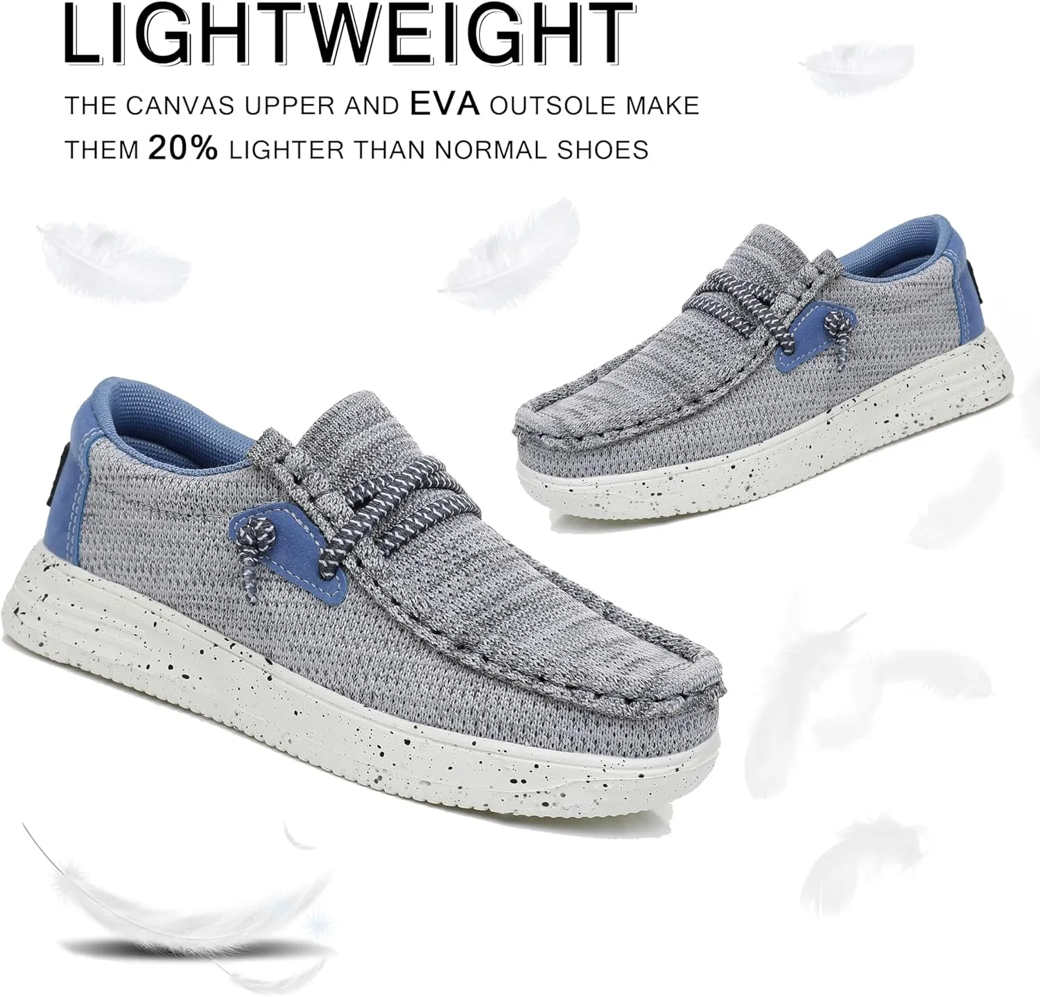 Felabo Boys & Girls Slip-On Loafers  Lightweight, Breathable & Comfortable Casual Shoes, Easy Wear (Toddler/Little Kid/Big Kid)