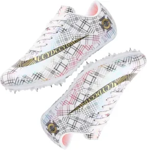 GEXECEUSS Mens Track and Field Shoes for Running Training - Youth Racing Spike Shoes - Professional Sprint Sport Sneakers