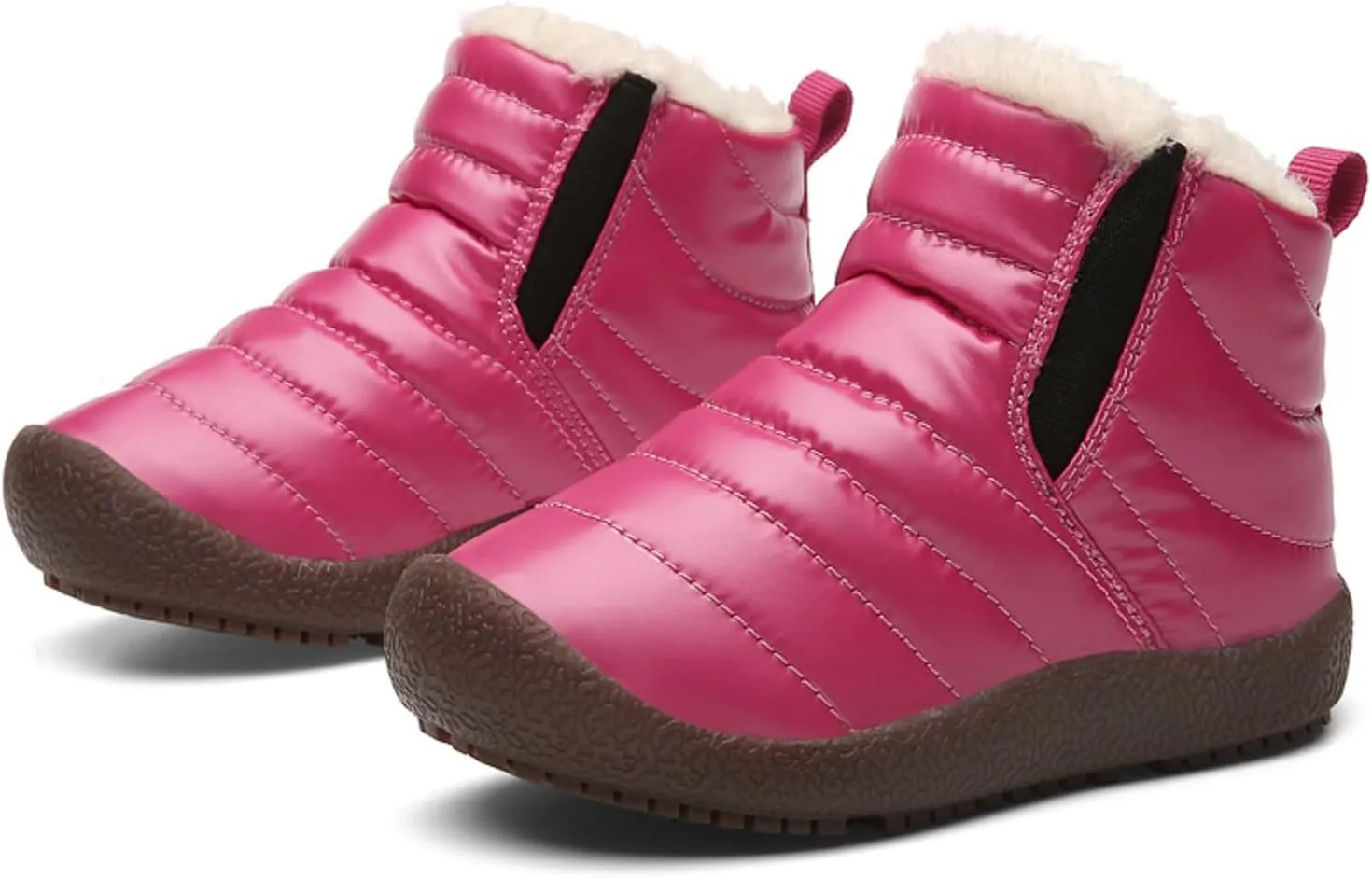 Girls' Boys' Snow Boots Winter Boots Cozy Fleece Snow Boots Warm Shoes Outdoor Short Booties Winter Snow Boot