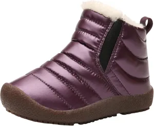 Girls' Boys' Snow Boots Winter Boots Cozy Fleece Snow Boots Warm Shoes Outdoor Short Booties Winter Snow Boot