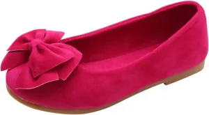Girls' Flats Single Shoes Bowknot Non Slip Princess Shoes Single Shoes Cute Fashion Performance Outdoor Shoes