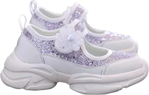 Girls Sneakers Kids Lightweight Athletic Running Shoes for Girls Comfortable Casual Walking Daily Sports Footwear