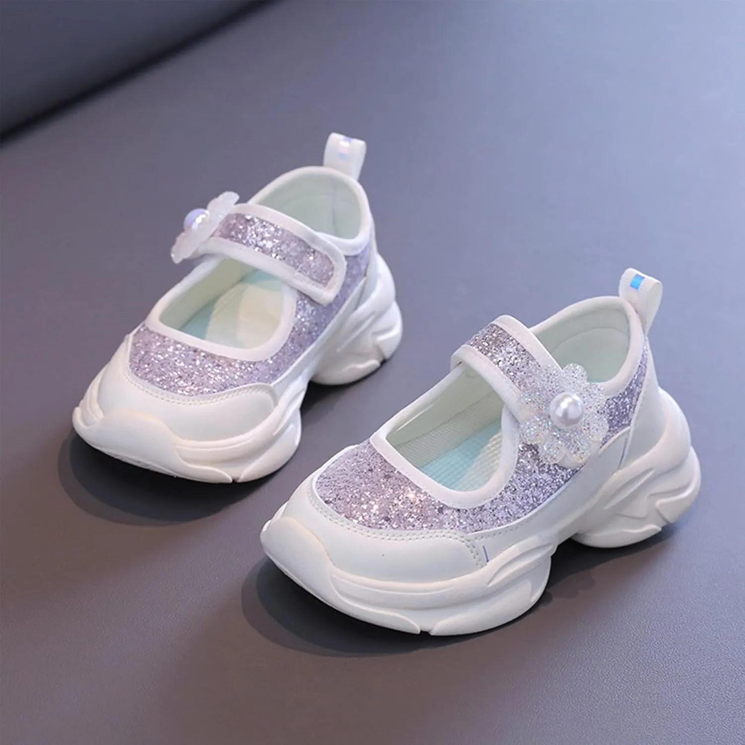 Girls Sneakers Kids Lightweight Athletic Running Shoes for Girls Comfortable Casual Walking Daily Sports Footwear