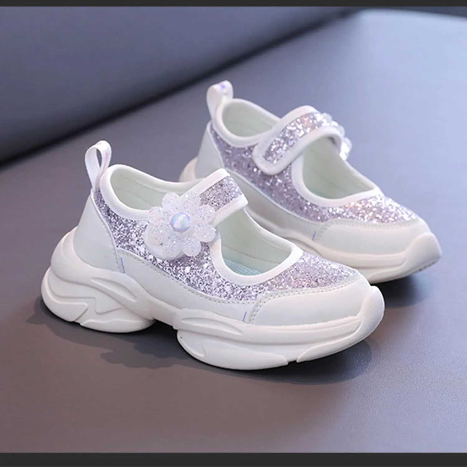 Girls Sneakers Kids Lightweight Athletic Running Shoes for Girls Comfortable Casual Walking Daily Sports Footwear