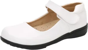 Kids Running Shoes Fashion Summer and Girls Leather Shoes Boots Student Dress Performance Hook Loop Slip On Comfortable