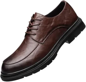 Men's Brogue Oxfords Shoes Lace Up Casual Dress Shoes Classic Formal Modern Business Shoes for Men