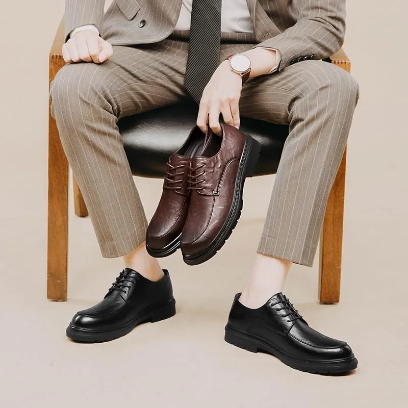 Men's Brogue Oxfords Shoes Lace Up Casual Dress Shoes Classic Formal Modern Business Shoes for Men