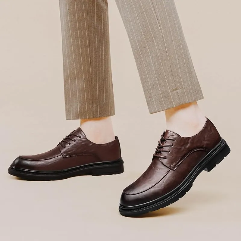 Men's Brogue Oxfords Shoes Lace Up Casual Dress Shoes Classic Formal Modern Business Shoes for Men
