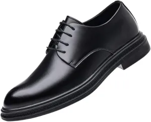 Men's Business Casual Dress Shoes Mens Italy Classic Lace-Up Brogue Oxfords Shoes Modern Formal Leather Derby Shoes(10)