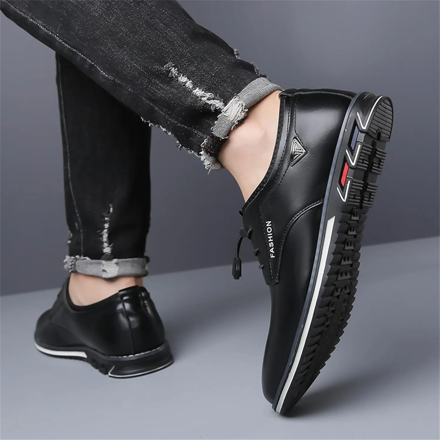 Mens Casual Shoes Flat Lace-up Wedding Dress Shoes Business Office Comfort Loafers Fashion Walking Driving Sneakers