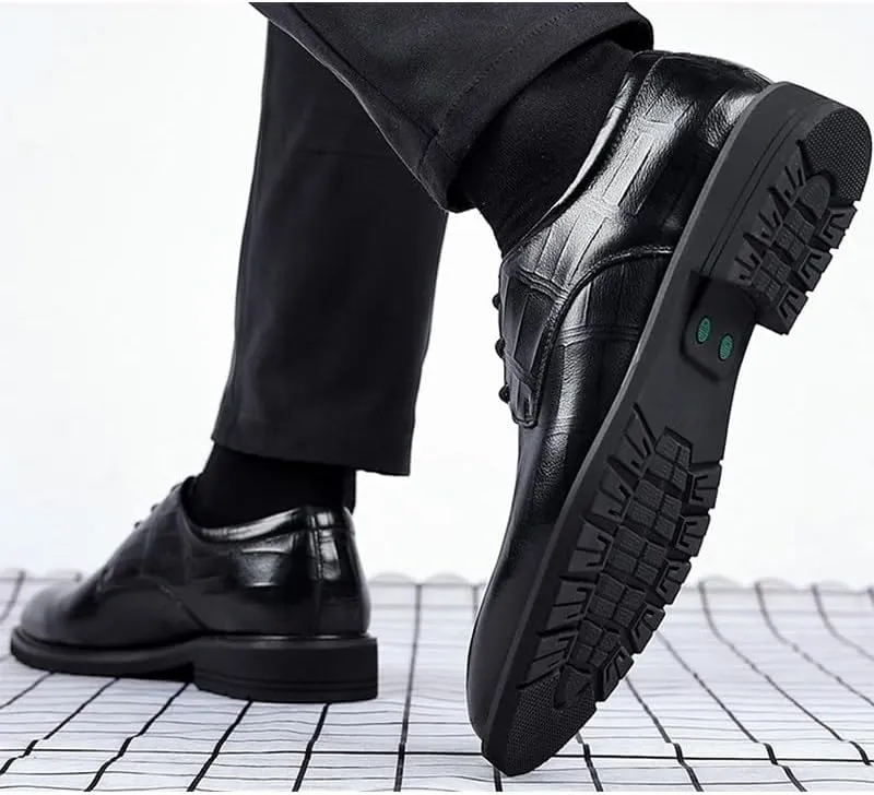 Mens Comfort Dress Shoes Men's Patent Leather Tuxedo Shoes Modern Lace-up Wedding Formal Oxford