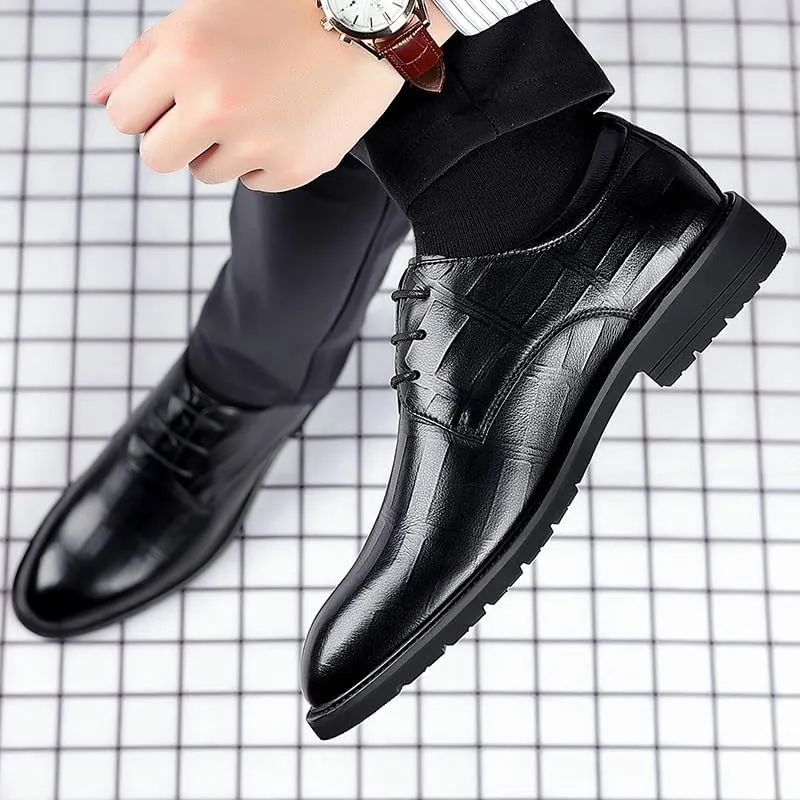 Mens Comfort Dress Shoes Men's Patent Leather Tuxedo Shoes Modern Lace-up Wedding Formal Oxford