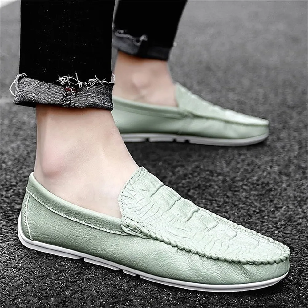 Mens Comfort Loafers for Business Casual Office Work Wedding Non Slip Sole Lightweight Walking Shoes