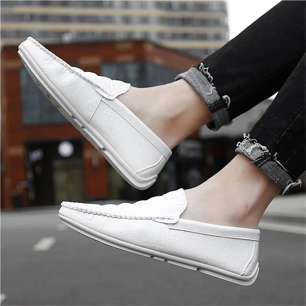 Mens Comfort Loafers for Business Casual Office Work Wedding Non Slip Sole Lightweight Walking Shoes