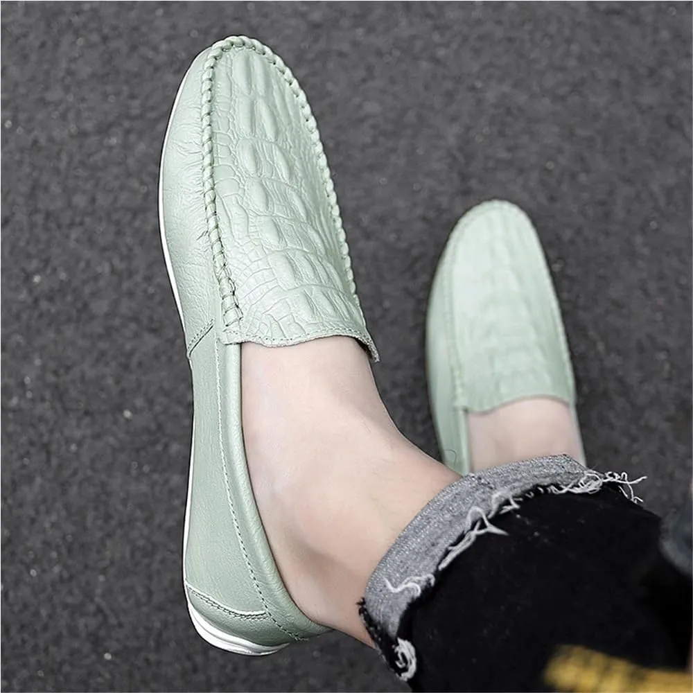 Mens Comfort Loafers for Business Casual Office Work Wedding Non Slip Sole Lightweight Walking Shoes