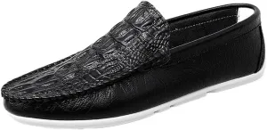 Mens Comfort Loafers for Business Casual Office Work Wedding Non Slip Sole Lightweight Walking Shoes