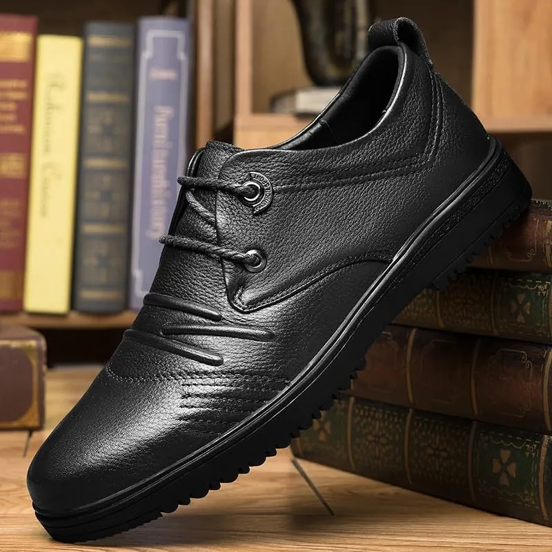 Men's Comfortable Formal Wedding Dress Shoes Mens Classic Lace Up Loafers Shoes Modern Wedding Office Work Oxfords Shoes for Men