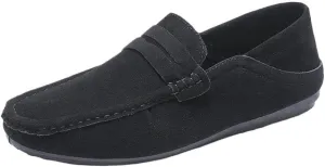 Mens Comfortable Loafers Shoes for Business Casual Office Work Wedding Lightweight Anti-Slip Walking Slip On