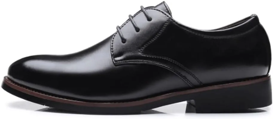 Men's Comfortable Oxford Shoes Men Leather Shoes Casual Shoes Luxury Business Dress Shoes All-Match Wedding Shoes Man Mens Soft Patent Leather