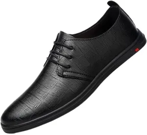 Men's Dress Shoes Business Casual Patent Leather Formal Oxford Shoes Modern Wedding Office Work Tuxedo Derby Shoes for Men