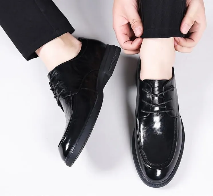 Mens Dress Shoes Genuine Leather Classic Formal Business Brogue Oxford for Men