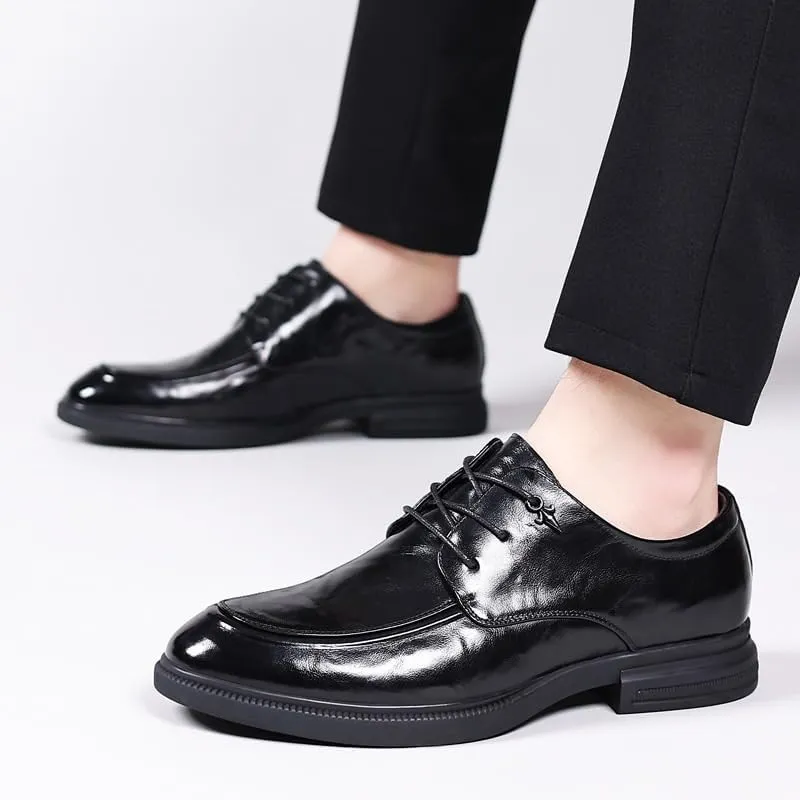Mens Dress Shoes Genuine Leather Classic Formal Business Brogue Oxford for Men