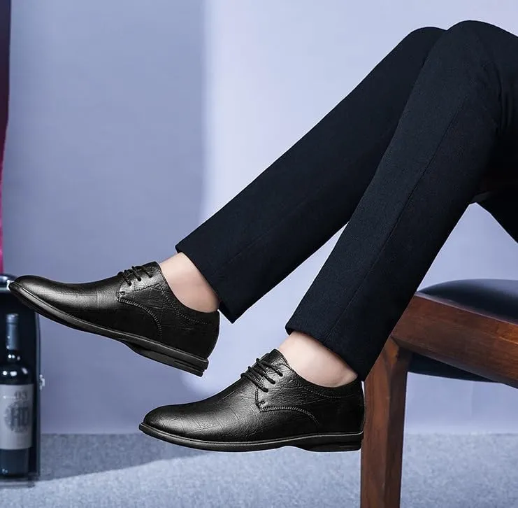 Men's Dress Shoes Modern Wedding Men Genuine Leather Tuxedo Shoes