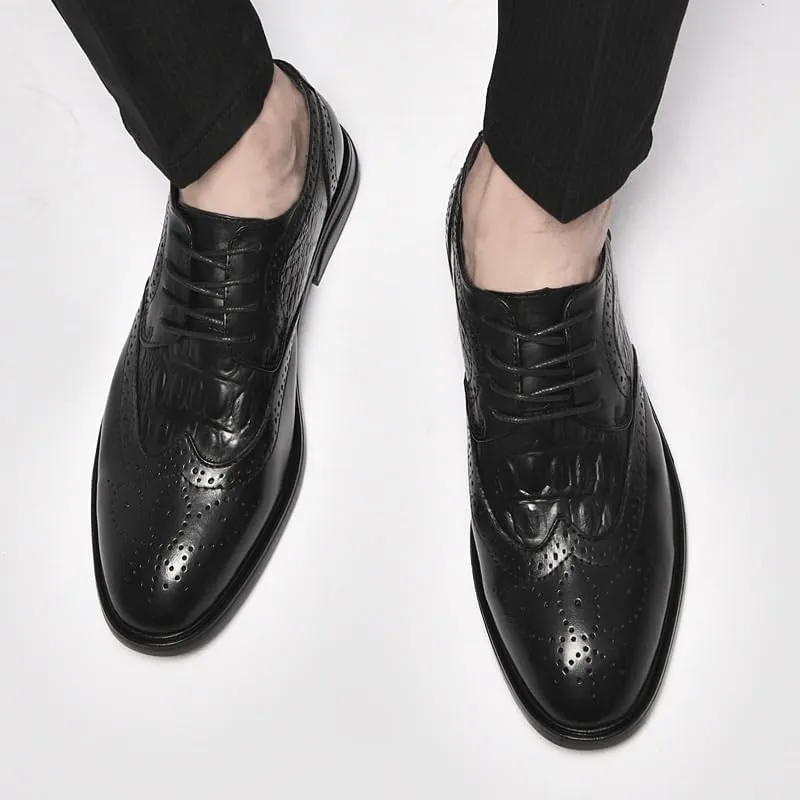Men's Fashion Dress Shoes Comfort Soft Men Oxford Shoes Modern Wedding Office Work Tuxedo Shoes for Men