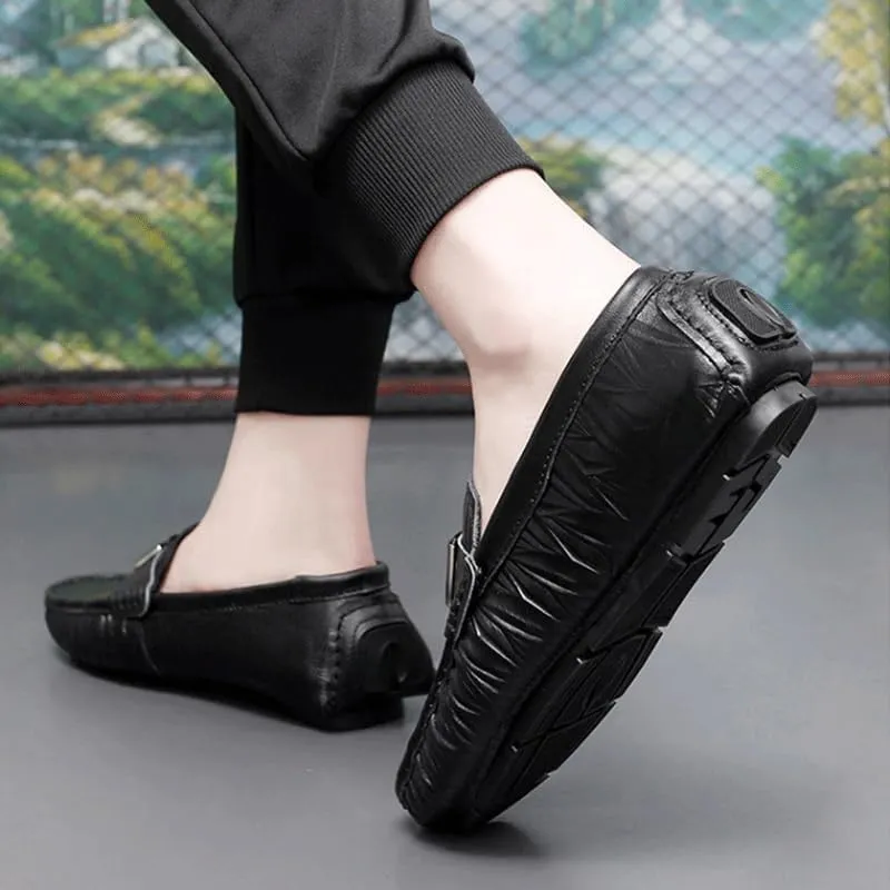 Men's Fashion Formal Sneakers Business Loafers Comfortable Casual Dress Oxfords Walking Shoes