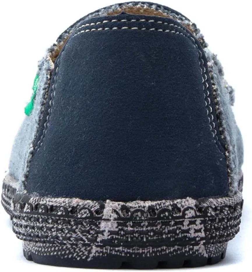 Men's Loafer Shoes Slip on Deck Shoes Cloth Canvas Casual Walking Shoes