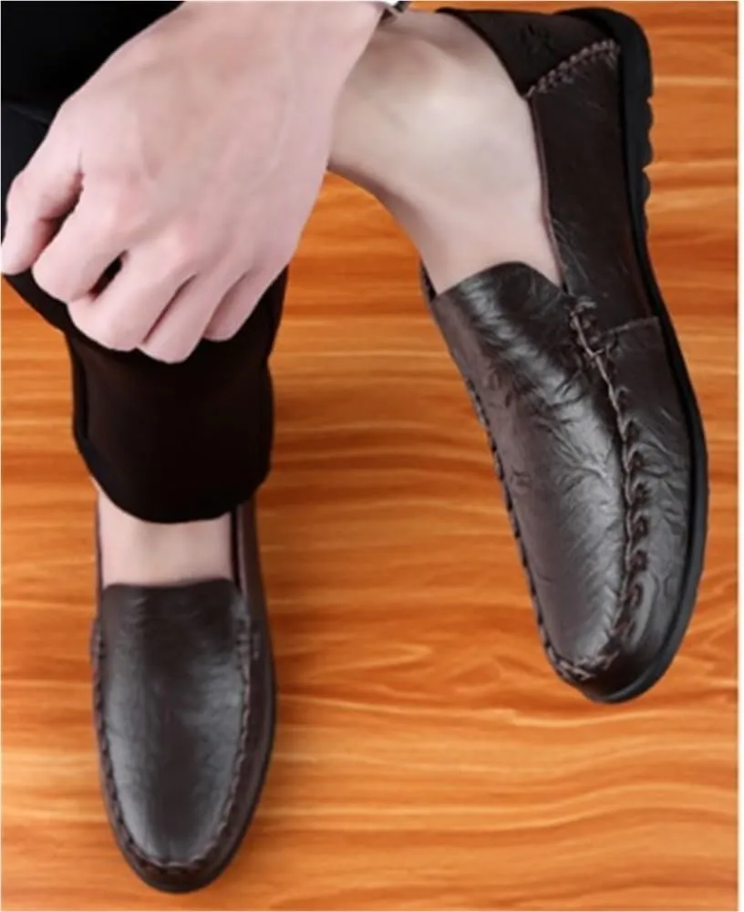Mens Loafers Shoes Breathable Slip On Comfortable Driving Style Casual Events Business Outdoors Wedding