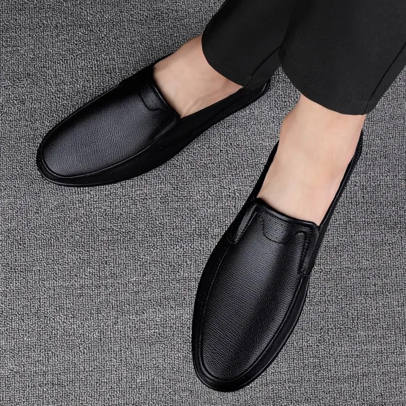 Men's Oxford Shoes - Comfortable Lightweight Leather Dress Shoes for Business and Casual Wear