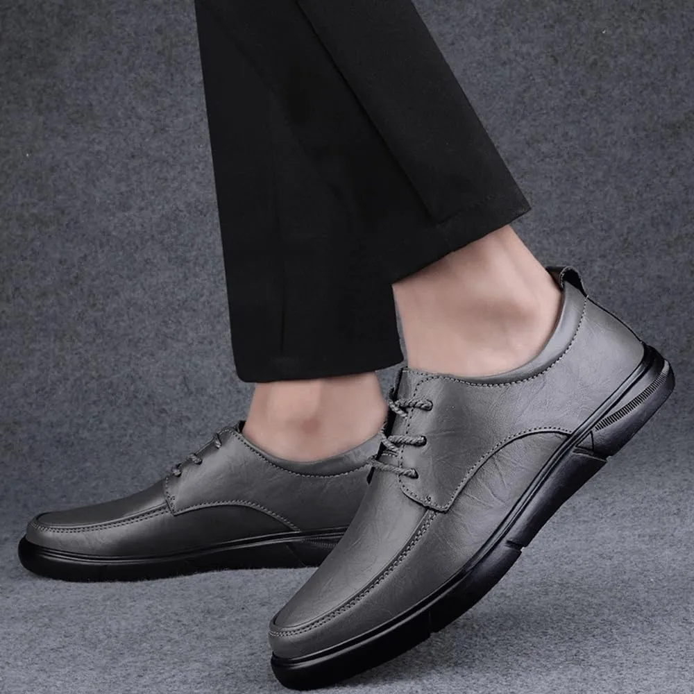 Mens Shoes Casual Dress Man Leather Shoes Male Leather Dress Shoes Business Men's Shoe Men Loafers Flats Breathable Sport Outdoor Footwear
