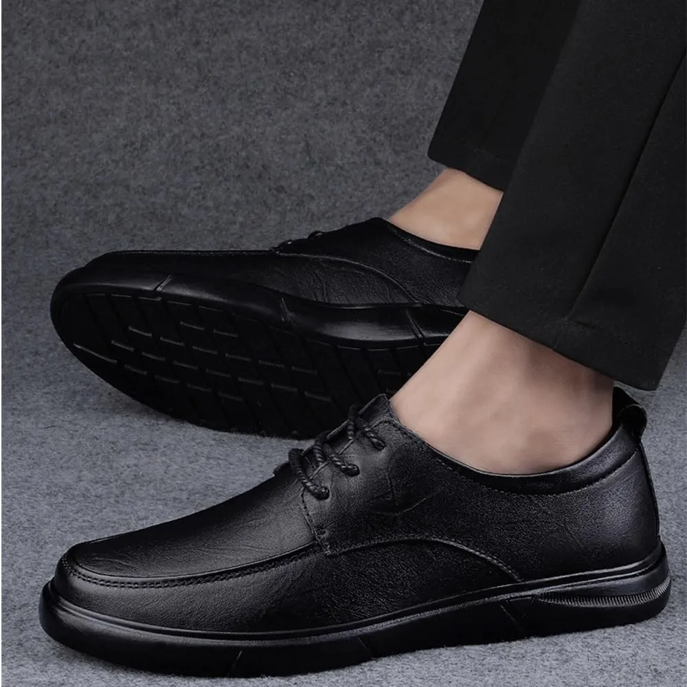Mens Shoes Casual Dress Man Leather Shoes Male Leather Dress Shoes Business Men's Shoe Men Loafers Flats Breathable Sport Outdoor Footwear