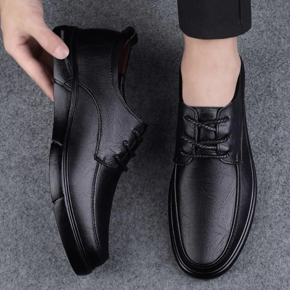 Mens Shoes Casual Dress Man Leather Shoes Male Leather Dress Shoes Business Men's Shoe Men Loafers Flats Breathable Sport Outdoor Footwear
