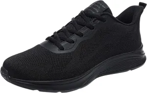 Mens Shoes Mesh Breathable Lace Up Solid Color Casual Fashion Simple Shoes Running Shoes Men's 515 V1 Sneaker, 9 XX-Narrow
