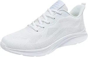 Mens Shoes Mesh Breathable Lace Up Solid Color Casual Fashion Simple Shoes Running Shoes Men's 515 V1 Sneaker, 9 XX-Narrow