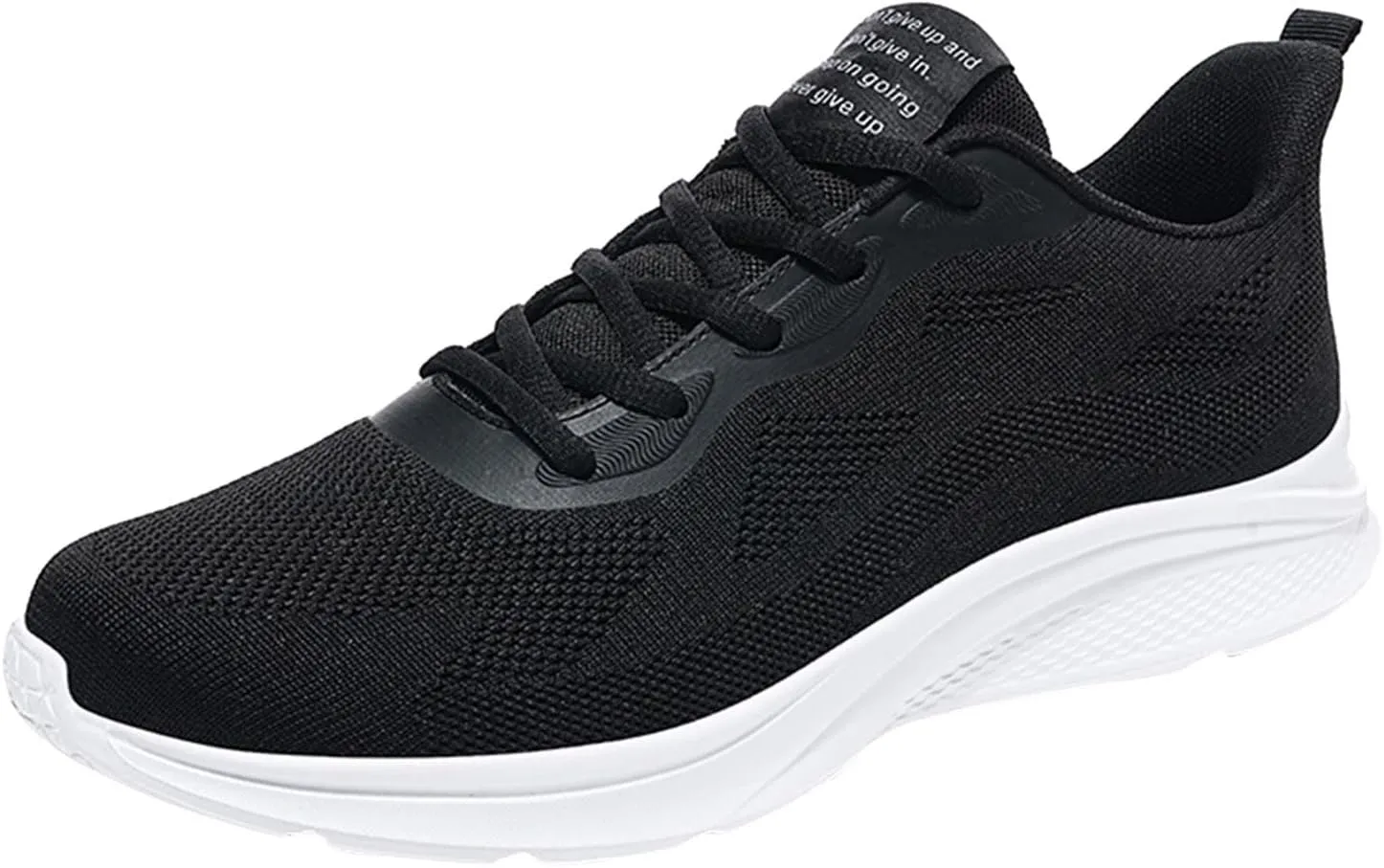 Mens Shoes Mesh Breathable Lace Up Solid Color Casual Fashion Simple Shoes Running Shoes Men's 515 V1 Sneaker, 9 XX-Narrow
