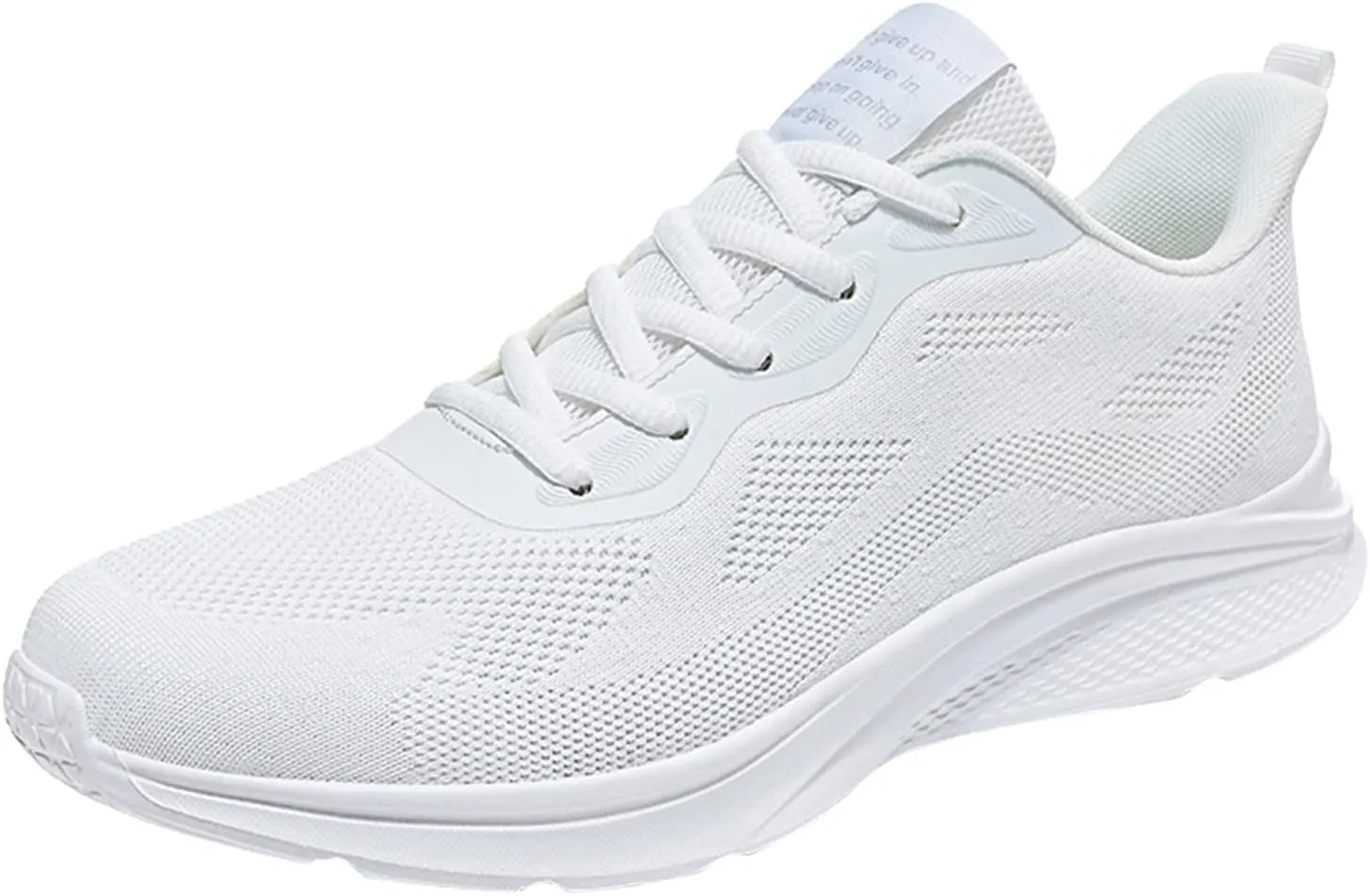 Mens Shoes Mesh Breathable Lace Up Solid Color Casual Fashion Simple Shoes Running Shoes Men's 515 V1 Sneaker, 9 XX-Narrow