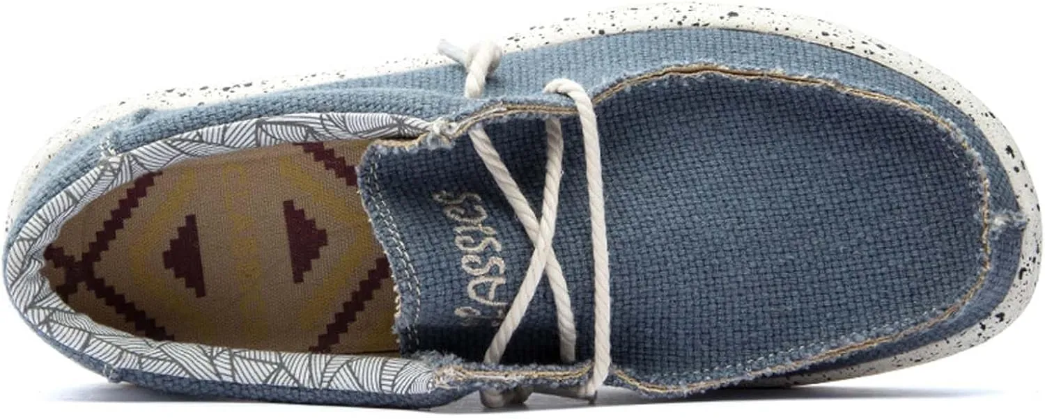 Men's Slip on Deck Shoes Cloth Casual Walking Shoes Loafer Shoes