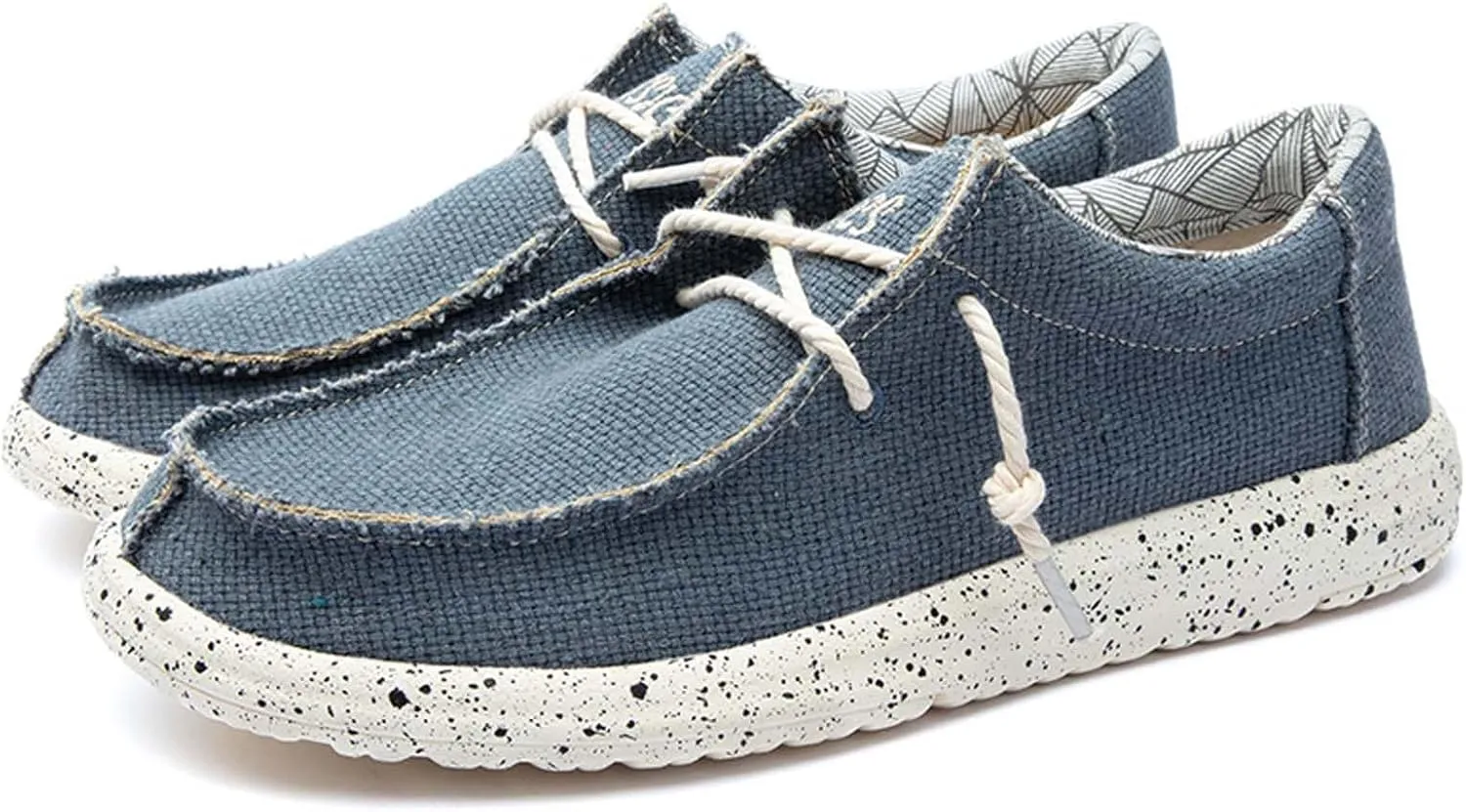Men's Slip on Deck Shoes Cloth Casual Walking Shoes Loafer Shoes