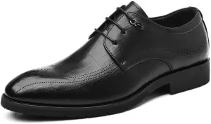 Mens Tuxedo Shoes Comfort Non Slip Casual Business Work Formal Shoes Business Sneaker Dress Shoes for Men(9.5)